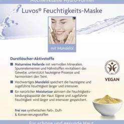 Luvos Crememaske Feuchtigkeit gebrauchsfert., 2X7.5 ml