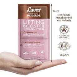 Luvos Heilerde Lifting Booster & Clean Maske 2 + 7,5ml, 1 P