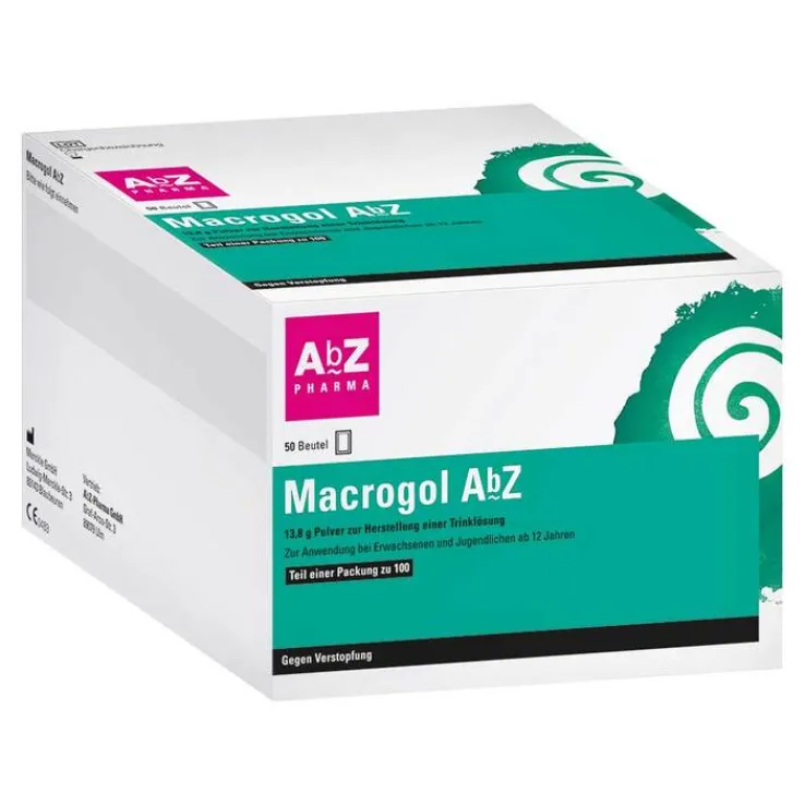Macrogol AbZ Pulver zur Herstellung einer Lösung zum Einnehmen, 100 St