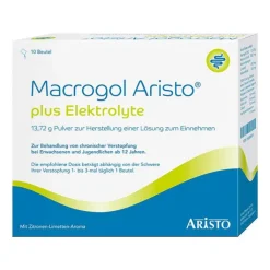 Macrogol Aristo plus Elektrolyte 13,72 g Ple, 10 St