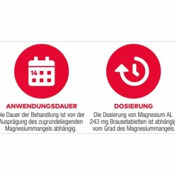 MAGNESIUM AL 243 mg Brausetabletten, 40 St