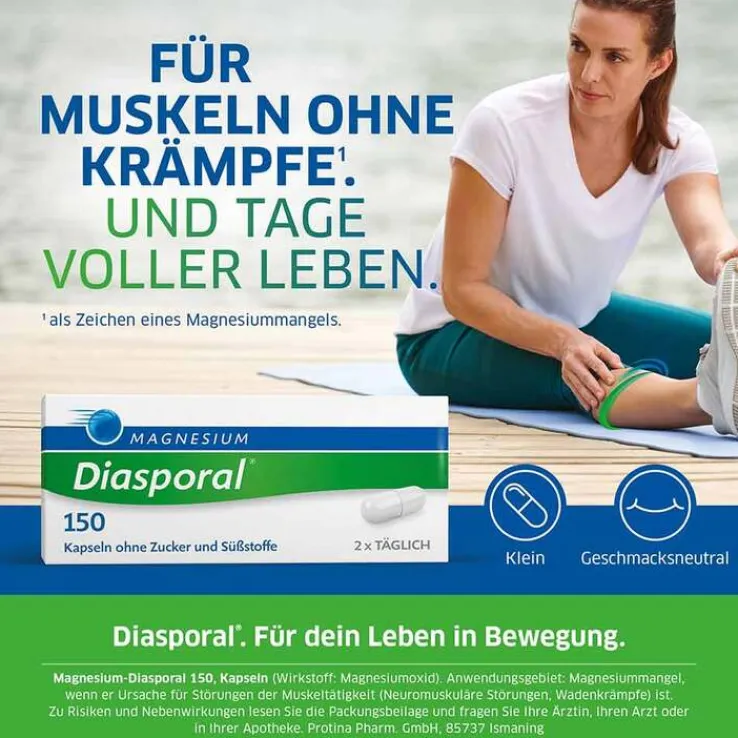 MAGNESIUM Diasporal® 150 Kapseln, 100 St