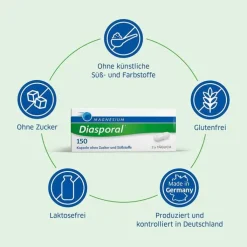 MAGNESIUM Diasporal® 150 Kapseln, 100 St