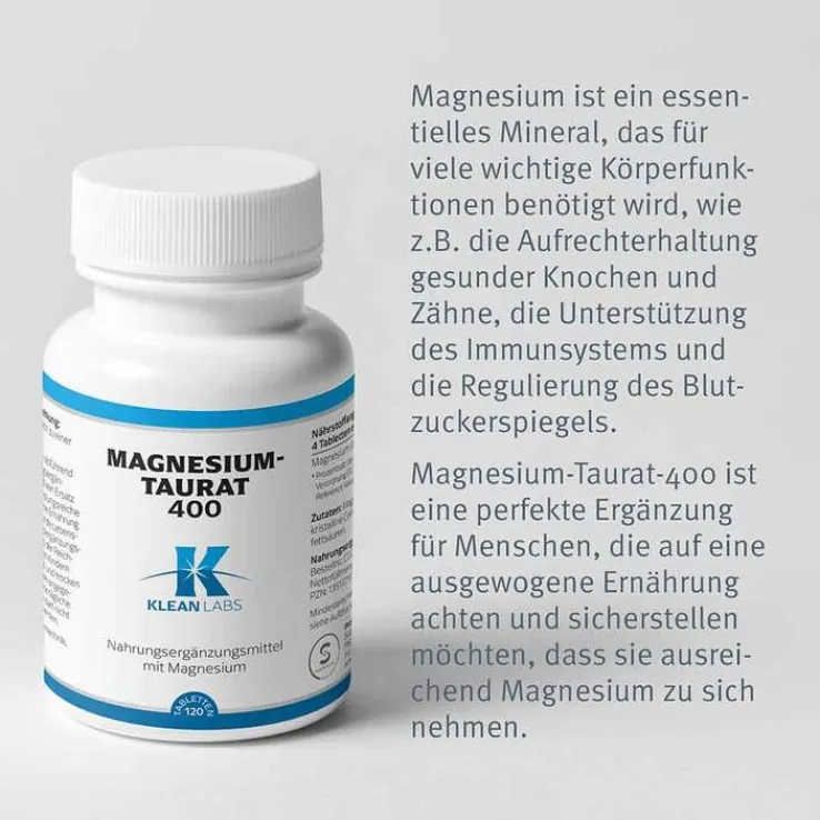 Magnesium Taurat 400 Tabletten, 120 St
