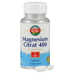 Magnesiumcitrat 400 mg Tabletten, 60 St
