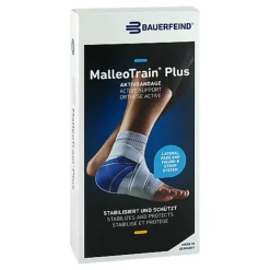 Malleotrain Plus Größe 4 links titan Sprunggelenkb., 1 St