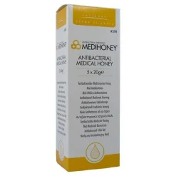 Medihoney Antibakterieller Medizinischer Honig, 5X20 g