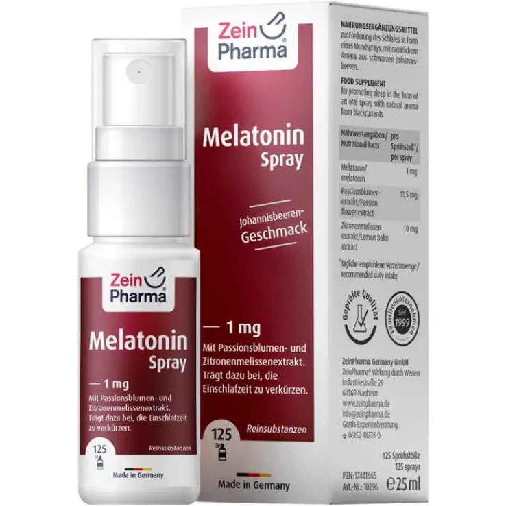 Melatonin 1 mg Spray, 25 ml