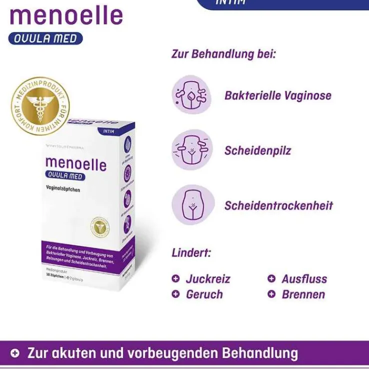 Menoelle Ovula med Vaginalovula, 10 St