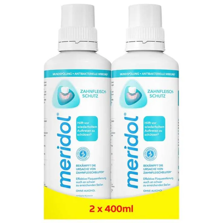 Meridol Mundspülung Duo Pack, 2X400 ml
