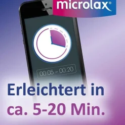 microlax Abführmittel bei Verstopfung, 12X5 ml