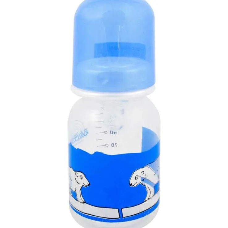 Milchflasche 125 ml Polypropylen Dekor sortiert, 1 St