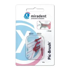 Miradent Interdentalbürste Pic-Brush x-large bor., 6 St