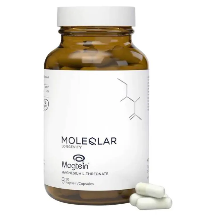 Moleqlar Magtein Magnesium-L-Threonate Kapseln, 90 St