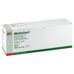 Mollelast 8cmx4m weiß, 20 St