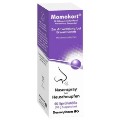 Momekort 50 µg / Sprühst. Nasenspray Suspension, 10 g