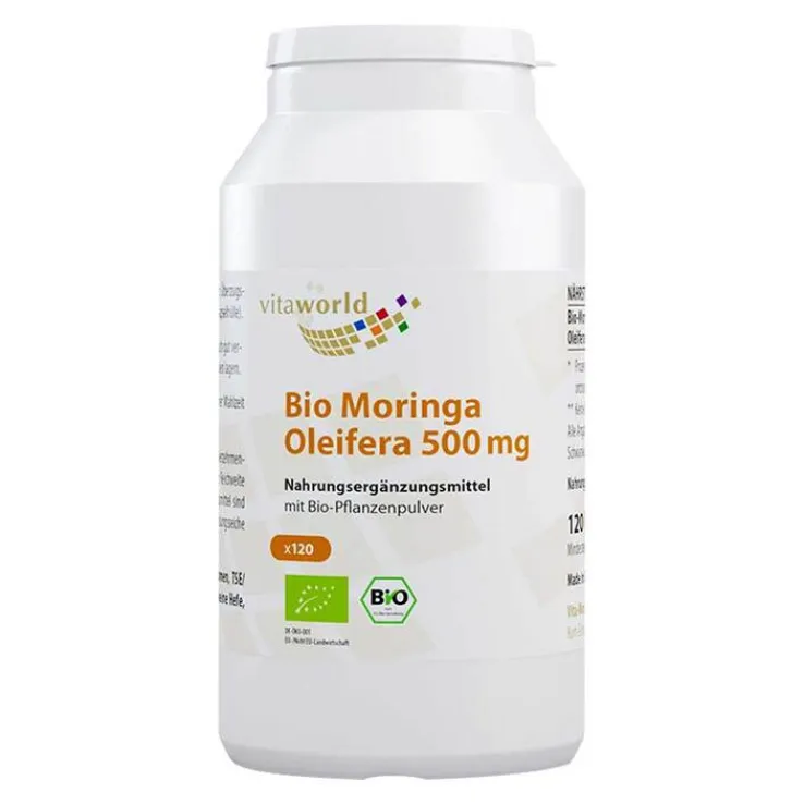 Moringa Oleifera 500 mg Kapseln, 120 St