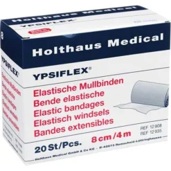 Mullbinden 4mx8cm elastisch, 20 St