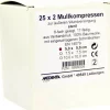 Mullkompressen 5x5 cm steril 8-fach, 25X2 St