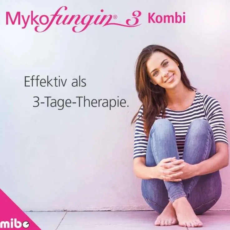 Mykofungin 3 Kombi 200 mg Vaginaltabletten + 10 mg / g Creme, 1 P