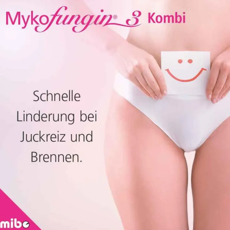 Mykofungin 3 Kombi 200 mg Vaginaltabletten + 10 mg / g Creme, 1 P