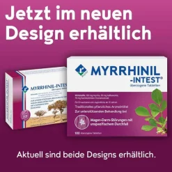MYRRHINIL-INTEST überzogene Tabletten, 50 St