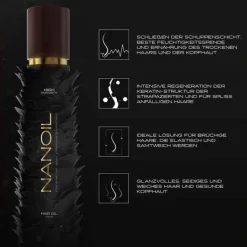 Nanoil Haaröl High Porosity Hair, 100 ml