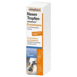 Nasentropfen ratiopharm Erwachsene, 10 ml