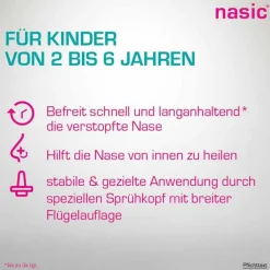 nasic für Kinder Nasenspray, 2x10 ml