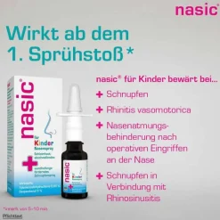 nasic für Kinder Nasenspray, 10 ml