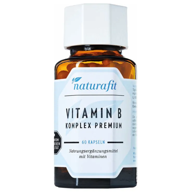 Naturafit Vitamin B Komplex Premium Kapseln, 60 St