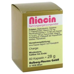 Niacin Kapseln, 60 St
