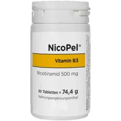 Nicopel Nicotinamid 500 mg Kapseln, 60 St