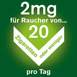 nicorette Kaugummi freshfruit, 2 mg Nikotin, 105 St