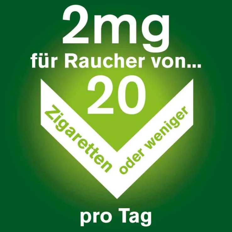 nicorette Kaugummi whitemint, 2 mg Nikotin, 105 St