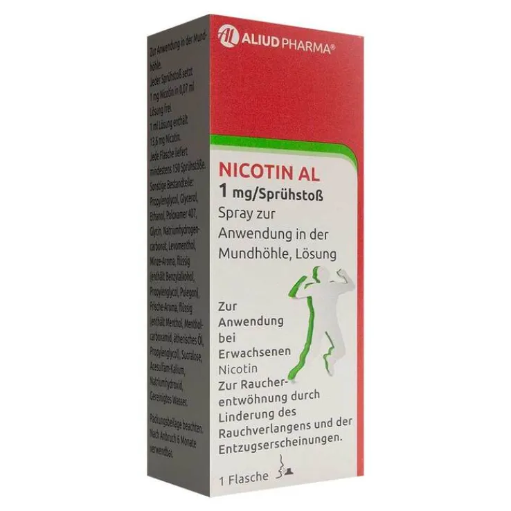 NICOTIN AL 1mg/Sprühstoß Spray, 1 St