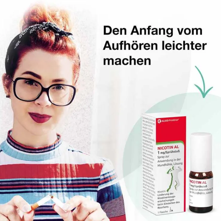 NICOTIN AL 1mg/Sprühstoß Spray, 1 St