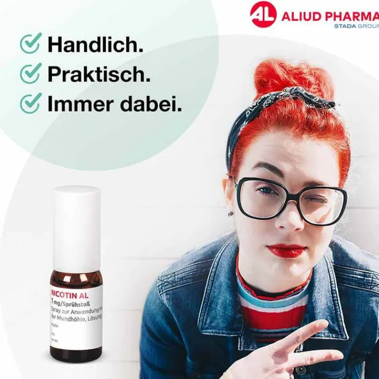 NICOTIN AL 1mg/Sprühstoß Spray, 2 St