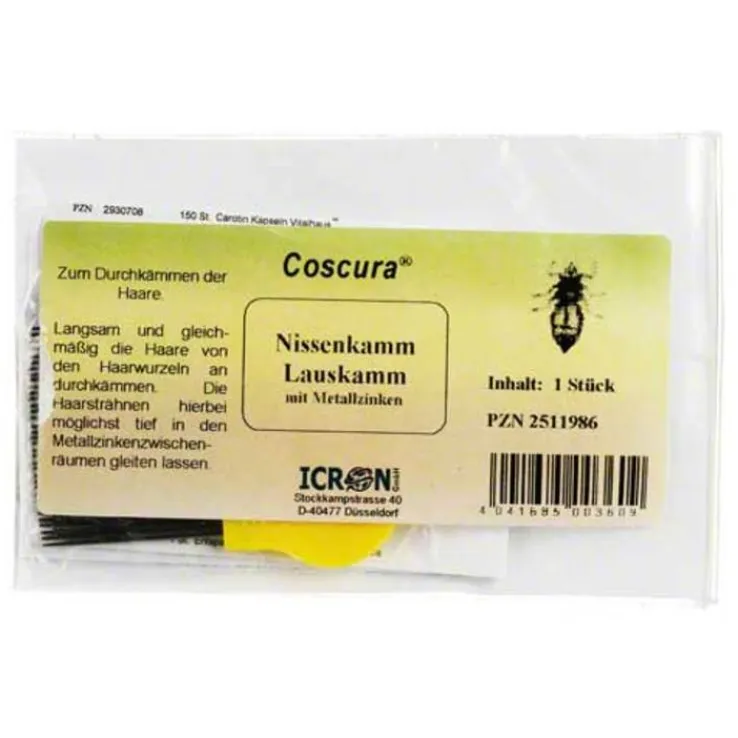 Nissenkamm Lauskamm Coscura, 1 St