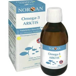 Norsan Omega-3 Arktis mit Vitamin D3 flüssig, 200 ml