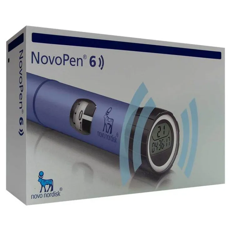 Novopen 6 Injektionsgerät blau, 1 St