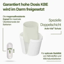Nupure probaflor Mikrobiotika magensaftresistent Kapseln, 30 St