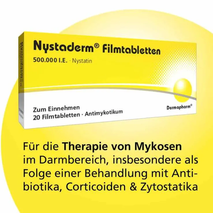 Nystaderm Filmtabletten, 50 St