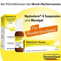 Nystaderm-S Suspension mit Dosierpumpe, 24 ml