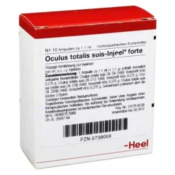 Oculus totalis suis Injeel forte Ampullen, 10 St