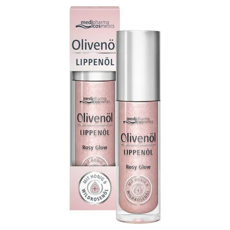 Olivenöl Lippenöl rosy glow, 4 ml