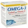 Omega 3 Lachsöl plus Vitamin D Kapseln, 100 St