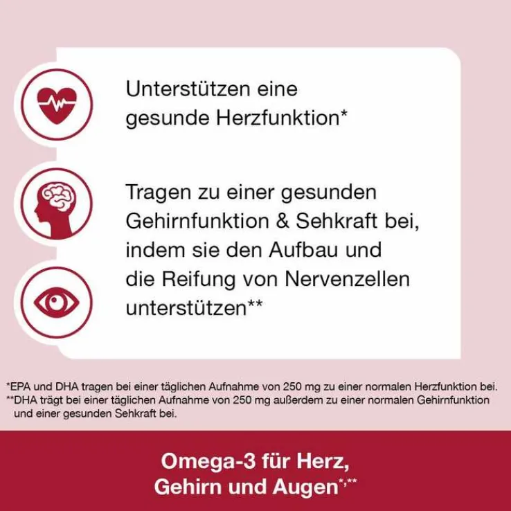 Omega 3-Loges plus Kapseln, 60 St