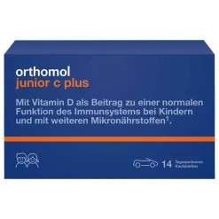 Orthomol Junior C plus Kautabletten Mandarine-Orange, 14 St