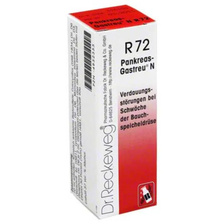 Pankreas Gastreu N R 72 Tropfen zum Einnehmen, 22 ml